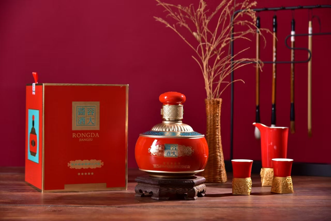 A*Rongda Jiangjiu -China Red 53%abv 50cl