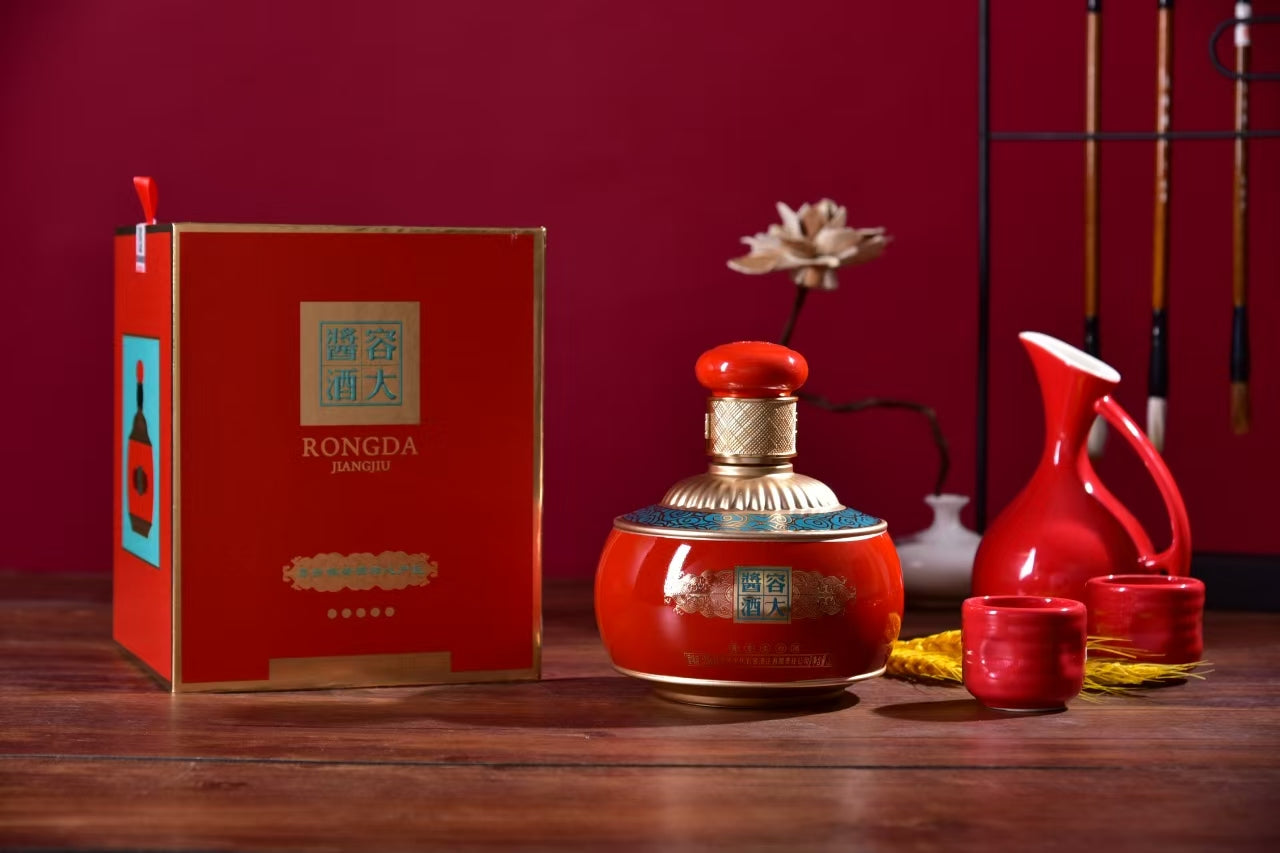 A*Rongda Jiangjiu -China Red 53%abv 50cl