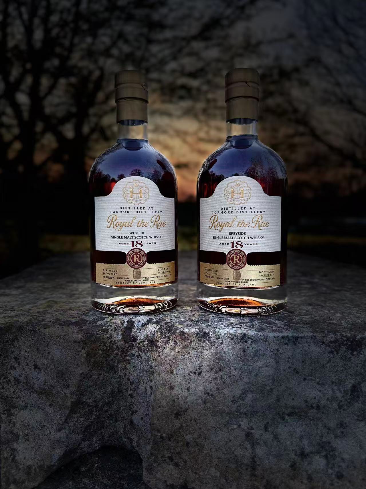 Cask- Customized bottling-Tomore 18 Years old. 57.5% abv, 70cl,