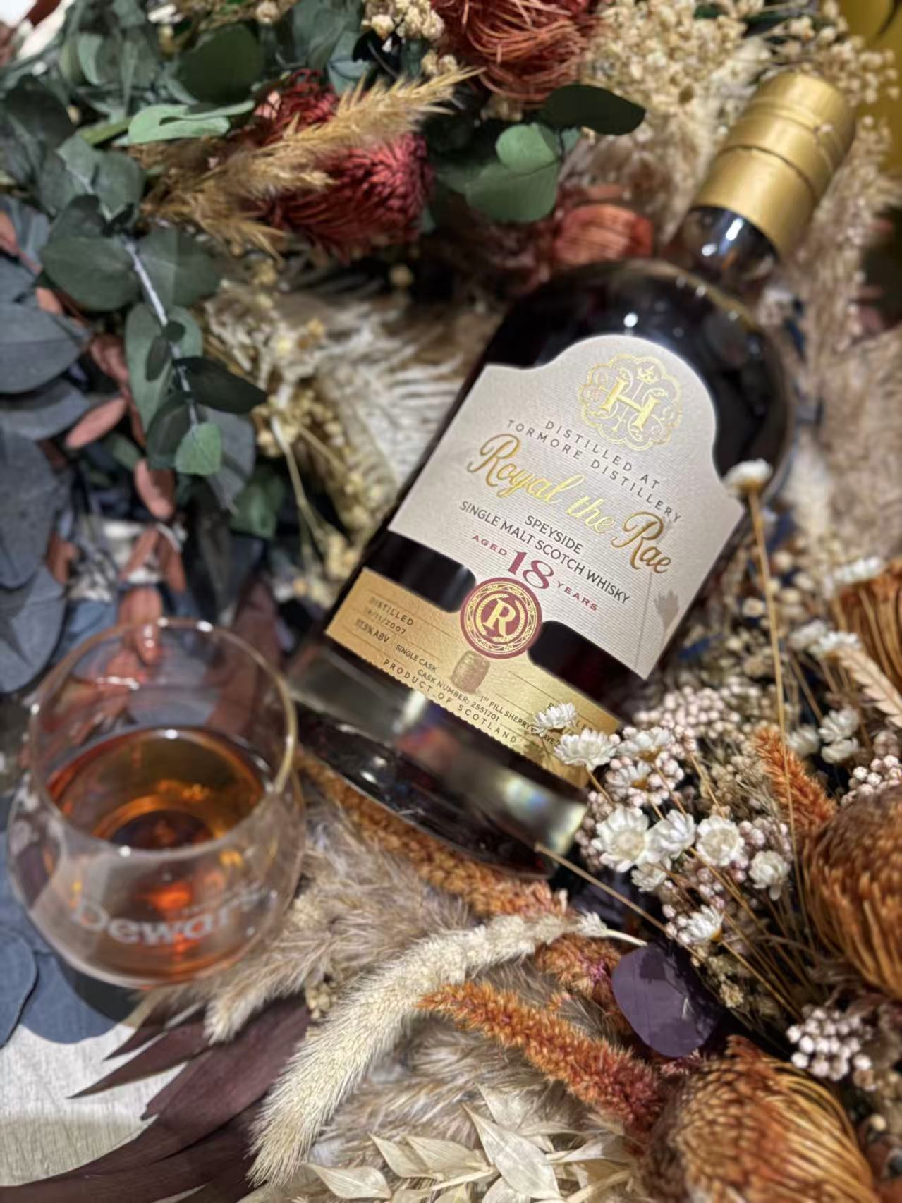 Cask- Customized bottling-Tomore 18 Years old. 57.5% abv, 70cl,
