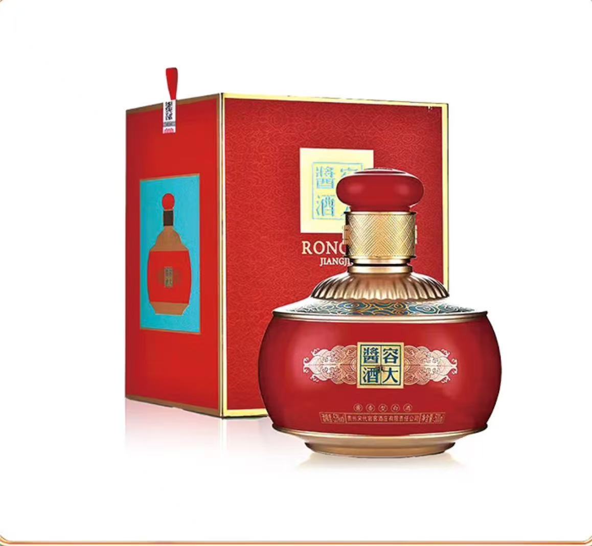 A*Rongda Jiangjiu -China Red 53%abv 50cl